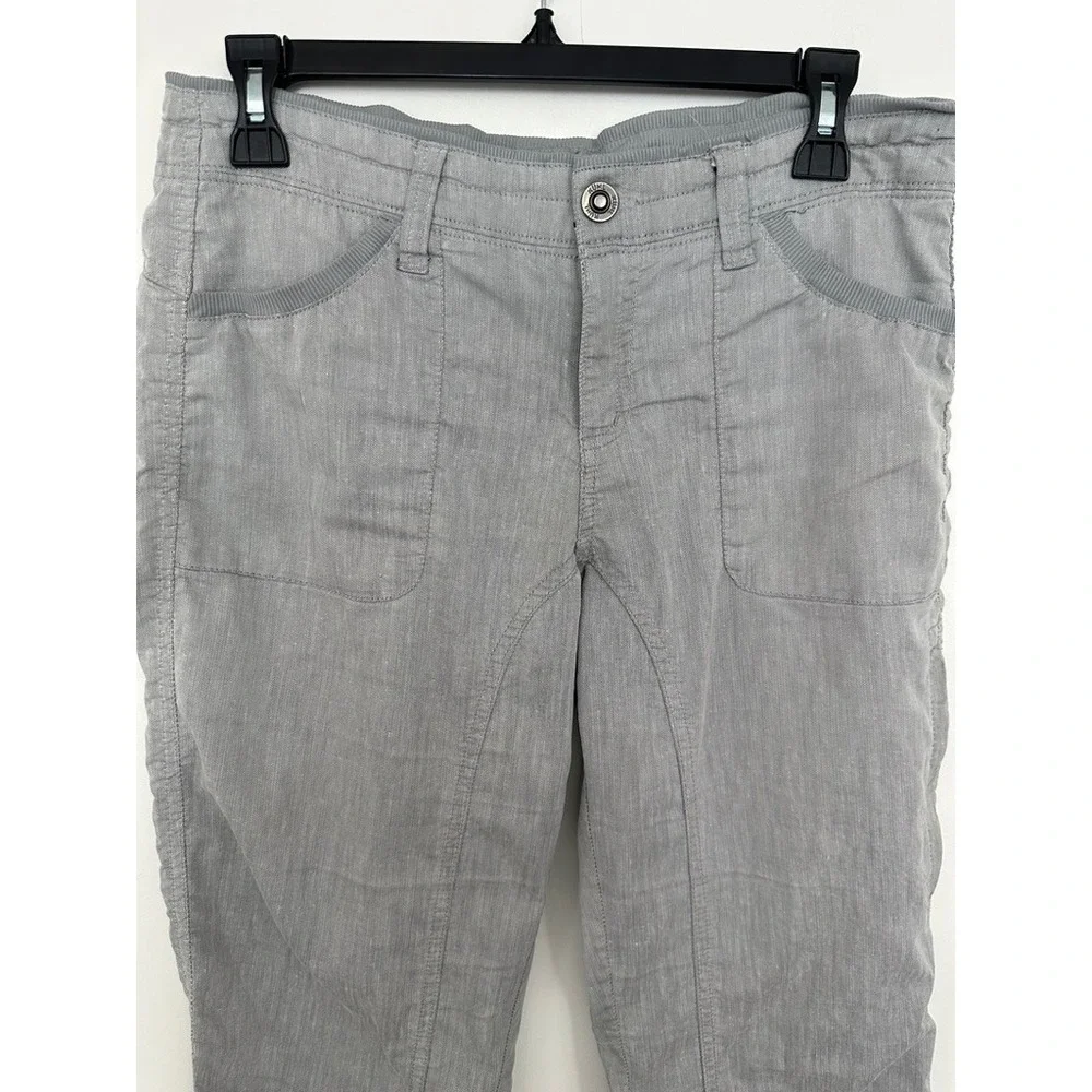 Kuhl Pants Women 8 Regular Gray Cabo Hiking Outdoor UPF 50 Utility Travel Casual - Picture 2 of 10